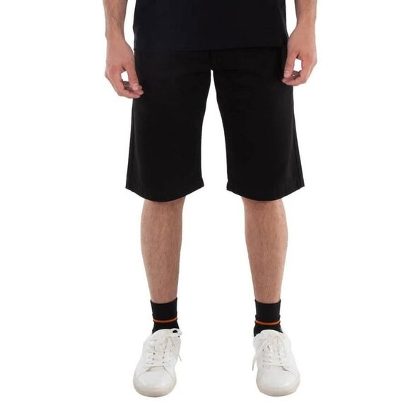 New Raf Simons Men's Black Knee-Length Denim Shorts, Brand Size 46 (US - Picture 1 of 6